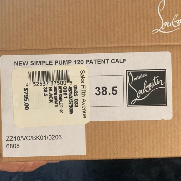 Christian louboutin Size 38 1/2 - Picture 5 of 5